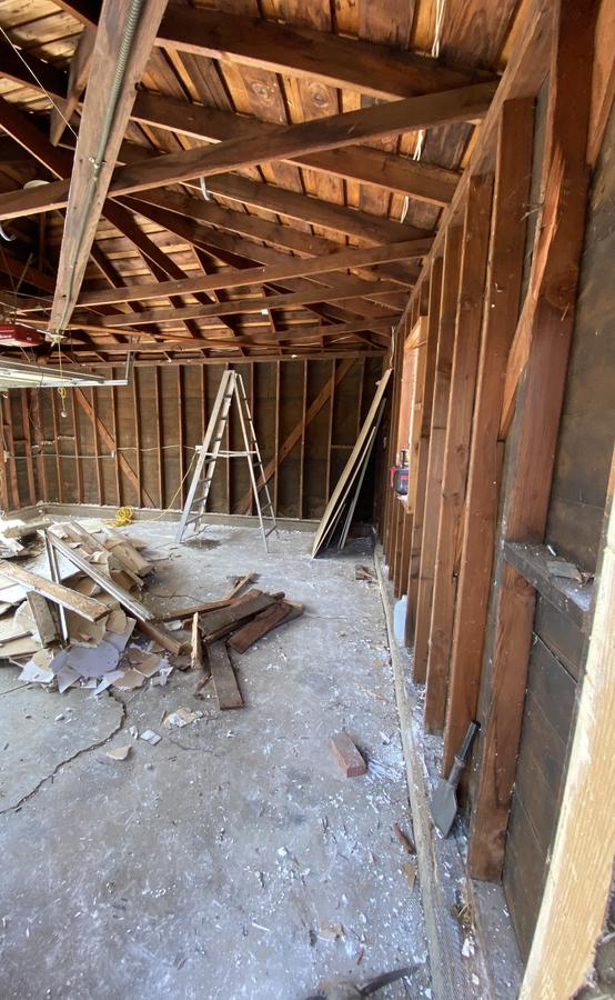 Before: Garage-to-ADU conversion, Tarzana